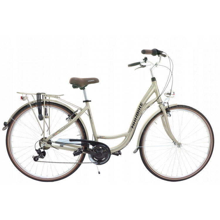 Mestský bicykel 28" Lavida Mahbike Sprick 6 prevodový hliníkový 18" Zlatá
